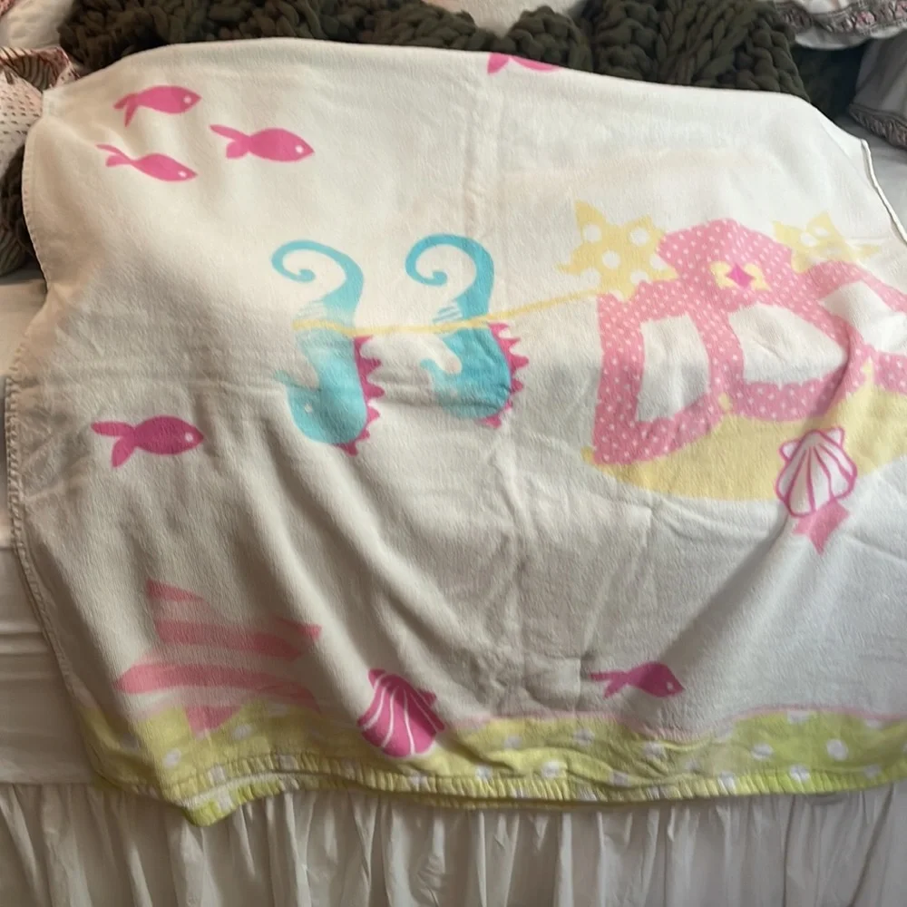 Mermaid beach towel